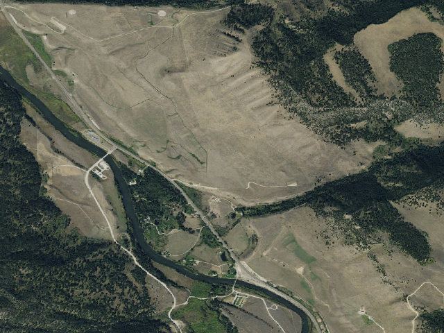 Aerial image of Forest Rd 209
