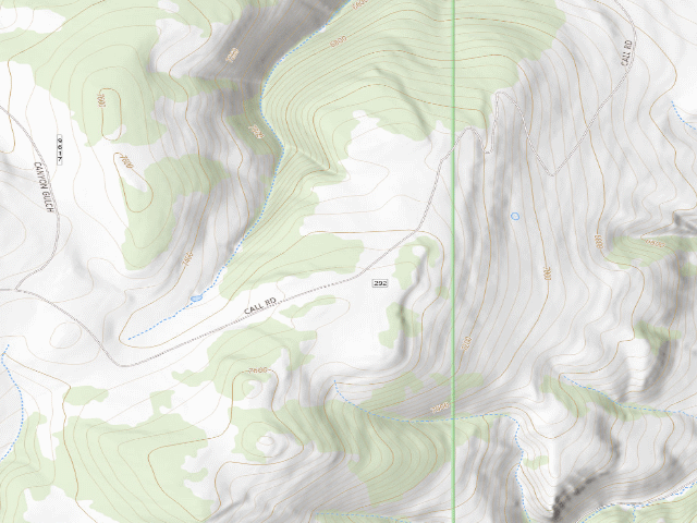 USGS topographic map of Forest Rd 292