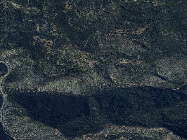 Aerial image of Forest Rd 3108