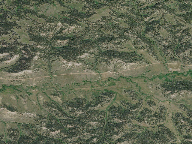 Aerial image of Forest Rd 404D