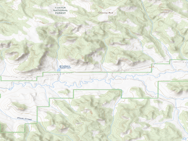 USGS topographic map of Forest Rd 4094C