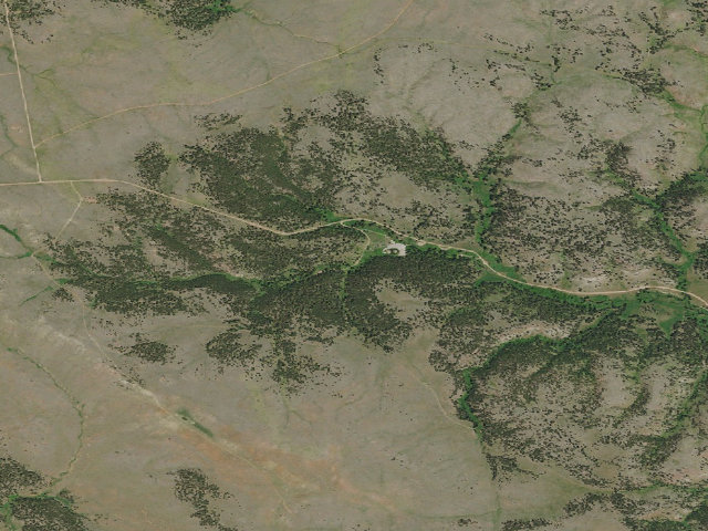 Aerial image of Forest Rd 4095A