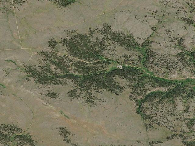 Aerial image of Forest Rd 4095A