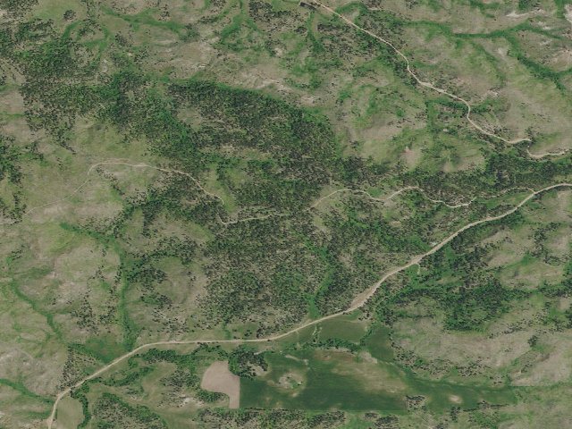 Aerial image of Forest Rd 4409C