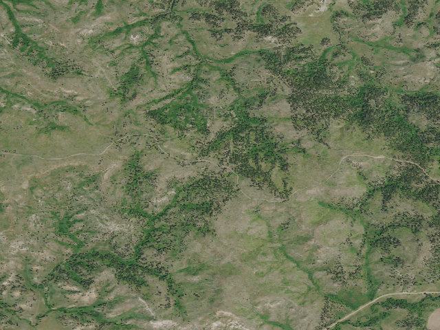 Aerial image of Forest Rd 4409E