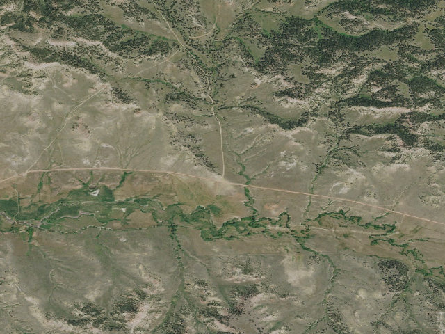 Aerial image of Forest Rd 4410