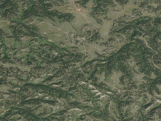 Aerial image of Forest Rd 44104A