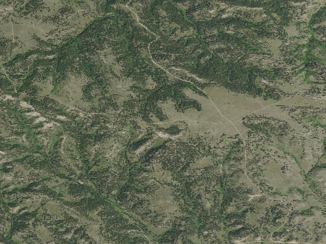 Aerial image of Forest Rd 4410B