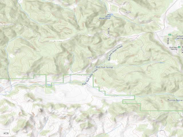 USGS topographic map of Forest Rd 44236A