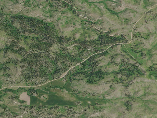 Aerial image of Forest Rd 44236B