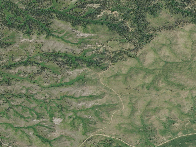 Aerial image of Forest Rd 4427A