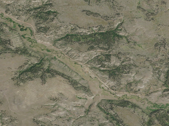 Aerial image of Forest Rd 4436