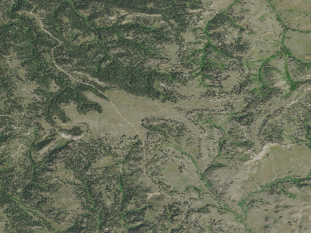 Aerial image of Forest Rd 4467