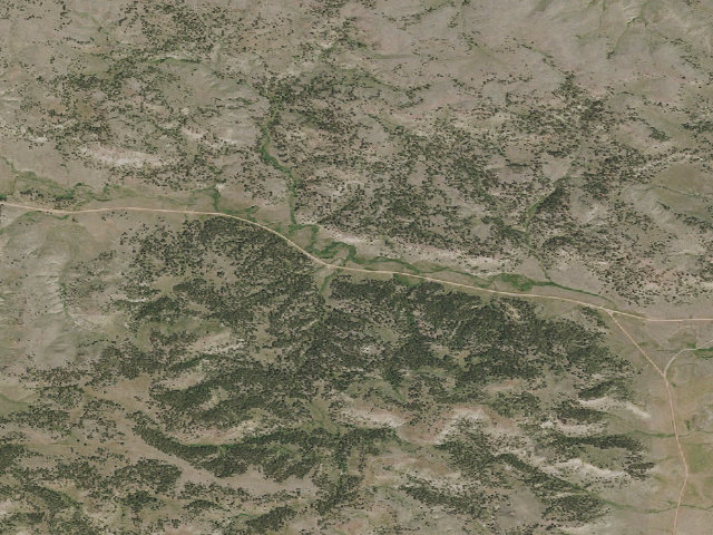 Aerial image of Forest Rd 4501