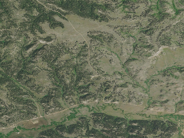 Aerial image of Forest Rd 4703B
