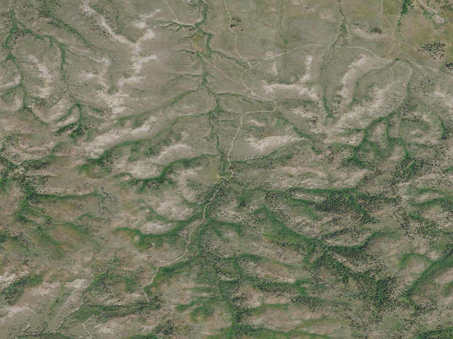 Aerial image of Forest Rd 4767B