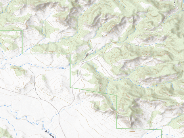 USGS topographic map of Forest Rd 4767E