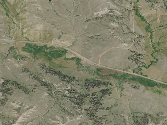 Aerial image of Forest Rd 4778