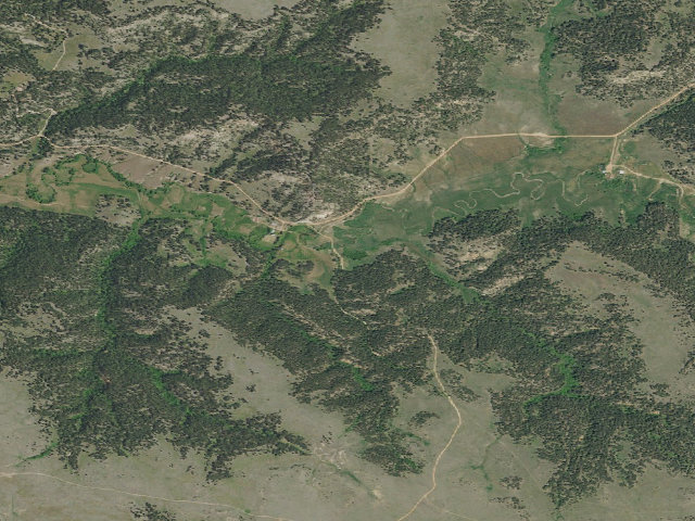Aerial image of Forest Rd 4784C