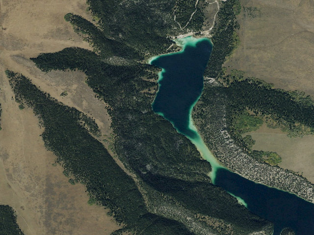 Aerial image of Forest Rd 572
