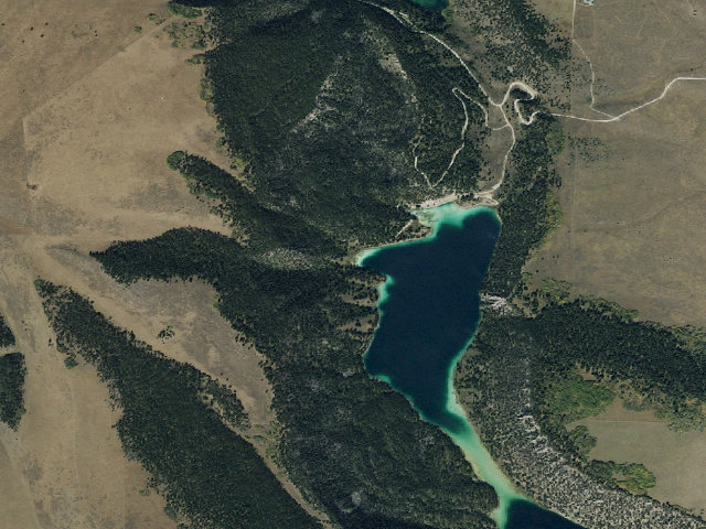 Aerial image of Forest Rd 572