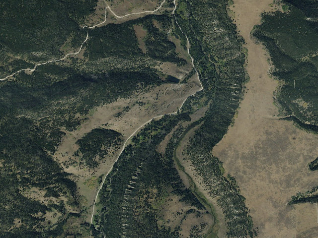 Aerial image of Forest Rd 6209G