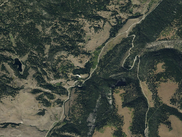 Aerial image of Forest Rd 6209L