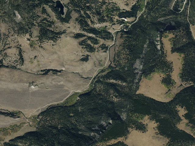 Aerial image of Forest Rd 6209P