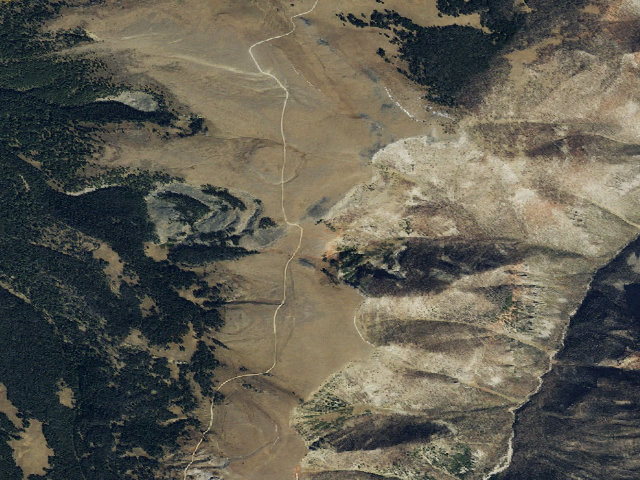 Aerial image of Forest Rd 6290N