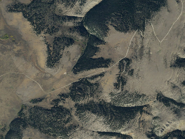 Aerial image of Forest Rd 6292B