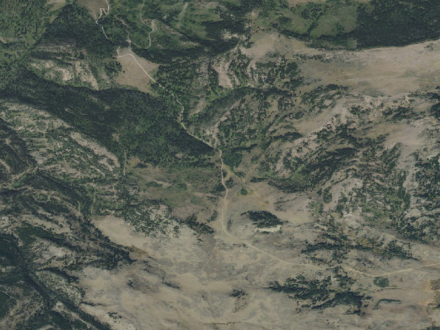 Aerial image of Forest Rd 642