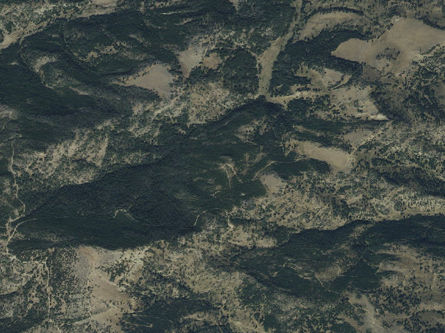 Aerial image of Forest Rd 6600