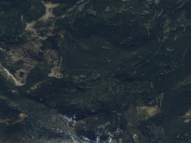 Aerial image of Forest Rd 6969G