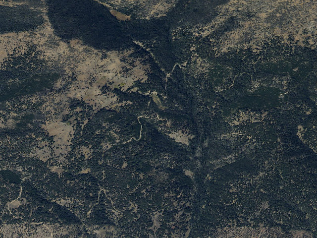 Aerial image of Forest Rd 7303