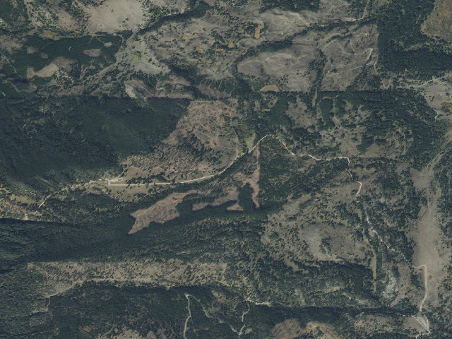 Aerial image of Forest Rd 74