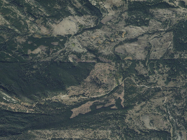 Aerial image of Forest Rd 7411