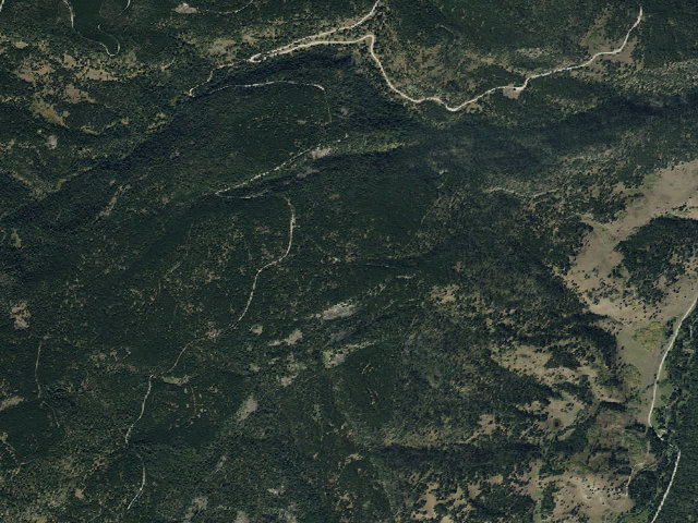 Aerial image of Forest Rd 8374