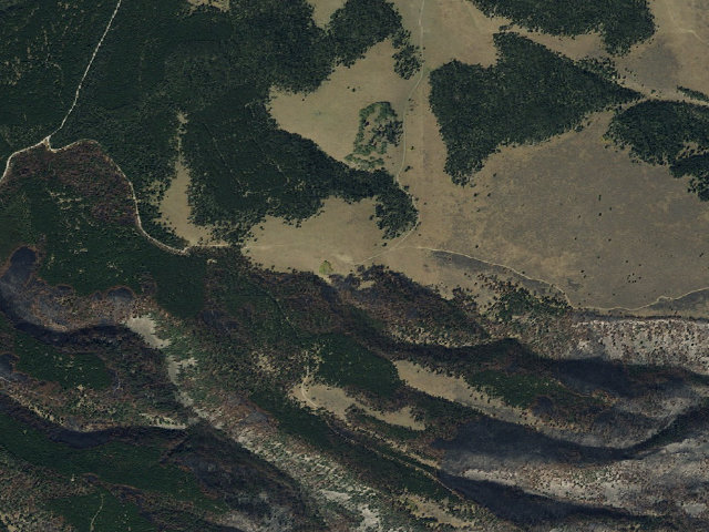 Aerial image of Forest Rd 9640