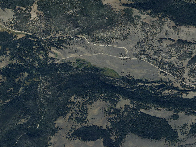 Aerial image of Forest Rd 965A