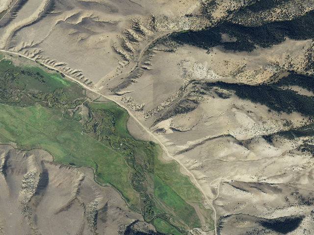 Aerial image of Forest Rd 9671