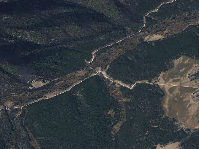 Aerial image of Fork