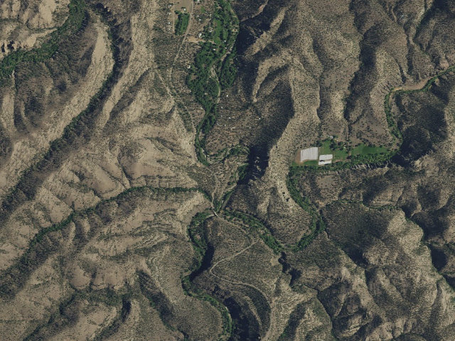 Aerial image of Forks Campground
