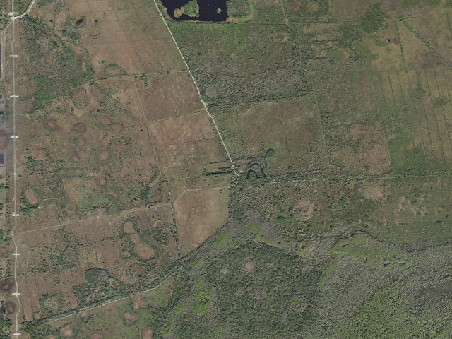 Aerial image of Fort Drum Group (Fort Drum Marsh Conservation Area)