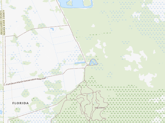 USGS topographic map of Fort Drum Group (Fort Drum Marsh Conservation Area)