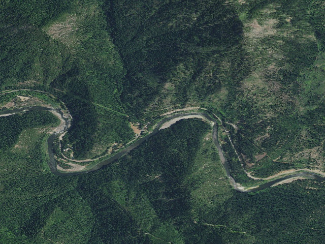 Aerial image of Fort Goff