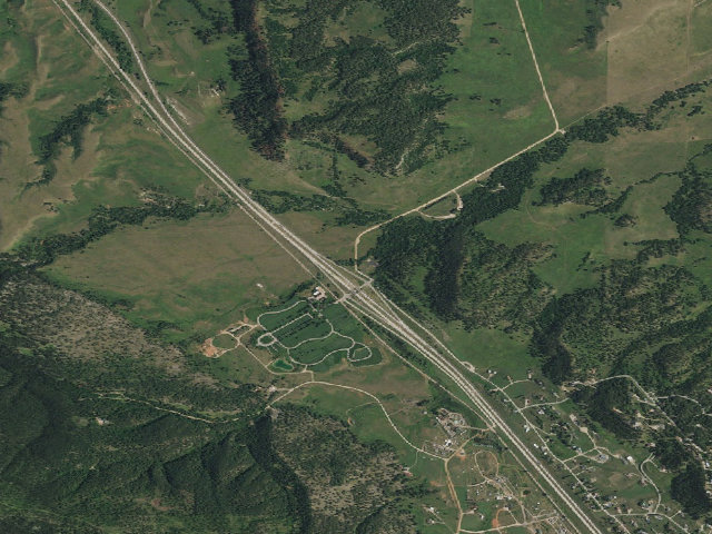 Aerial image of Fort Meade Recreation Area