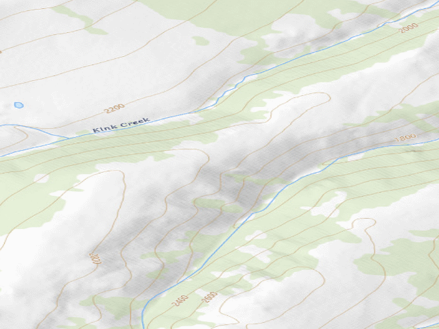 USGS topographic map of Fortymile Wild And Scenic River