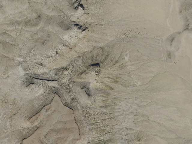 Aerial image of Fossil Mountain 
