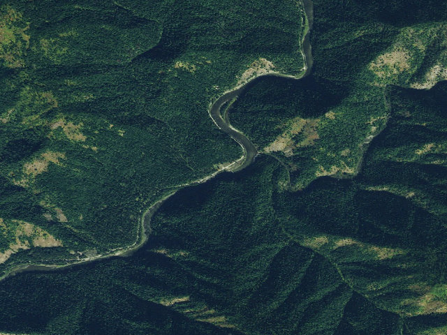 Aerial image of Fourth Of July Camp