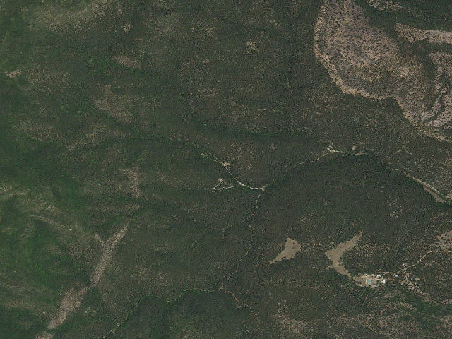Aerial image of Fourth of July Campground